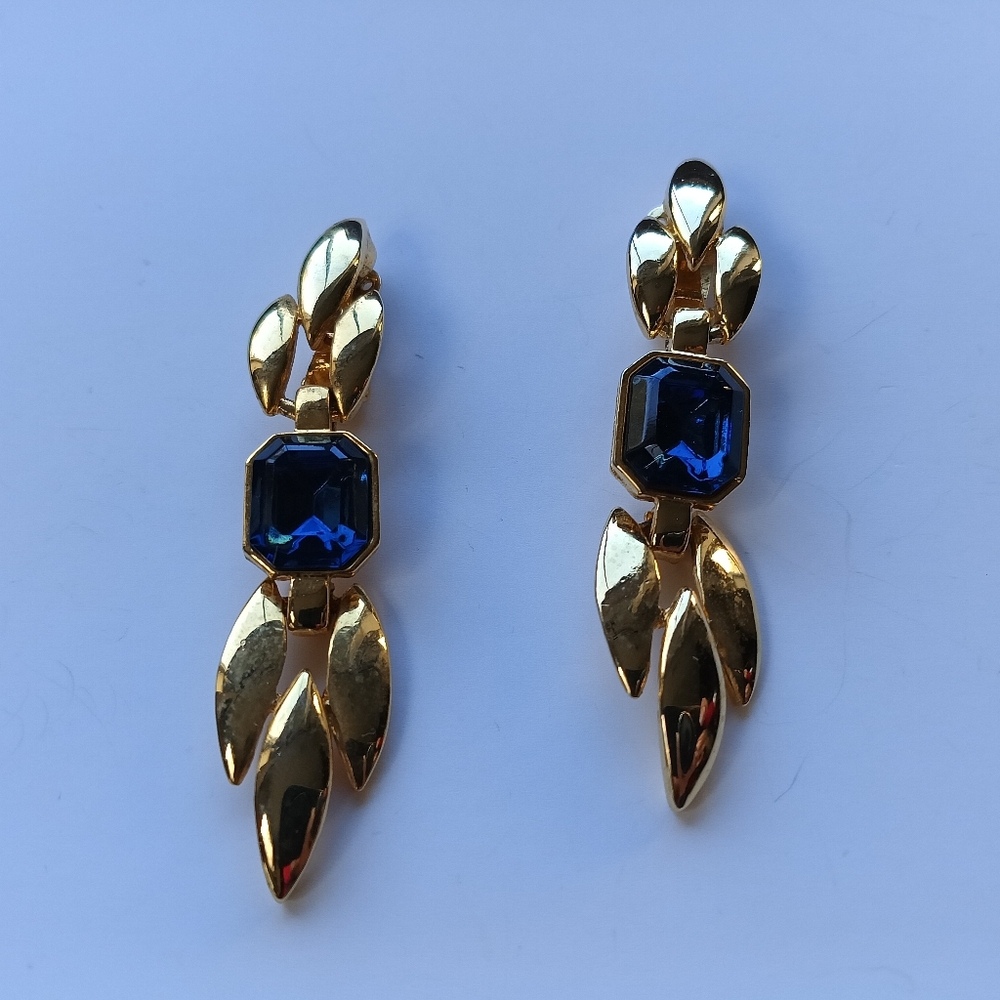 Vintage Rhinestone Earrings
